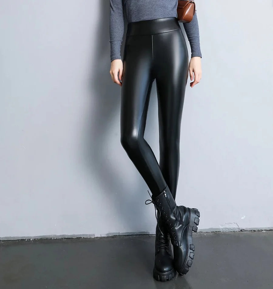 Silena Leren Look Thermo Legging