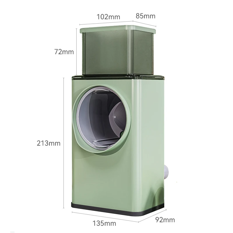 3-in-1 Multifunctionele Trommelrasp, Snijder en Schredder