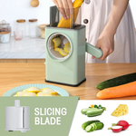 3-in-1 Multifunctionele Trommelrasp, Snijder en Schredder