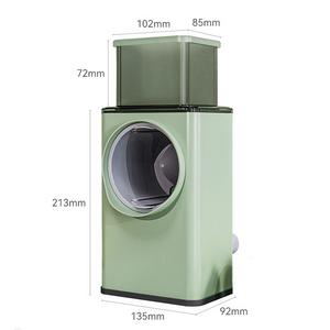 3-in-1 Multifunctionele Trommelrasp, Snijder en Schredder